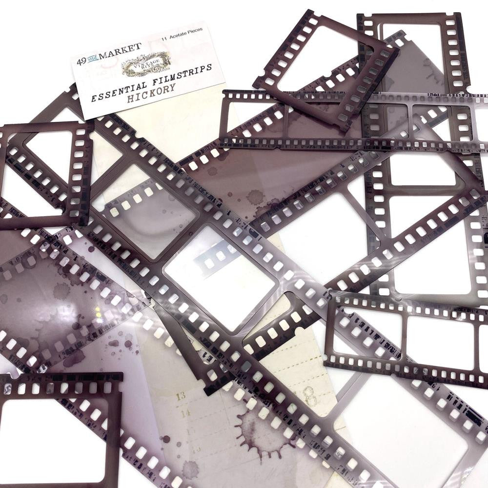 49 & Market Vintage Bits Essential Filmstrips - Hickory